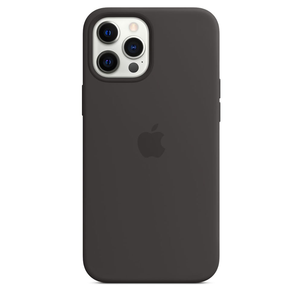 Чехол Apple для iPhone 12 Pro Max Silicone Case with MagSafe Bla...