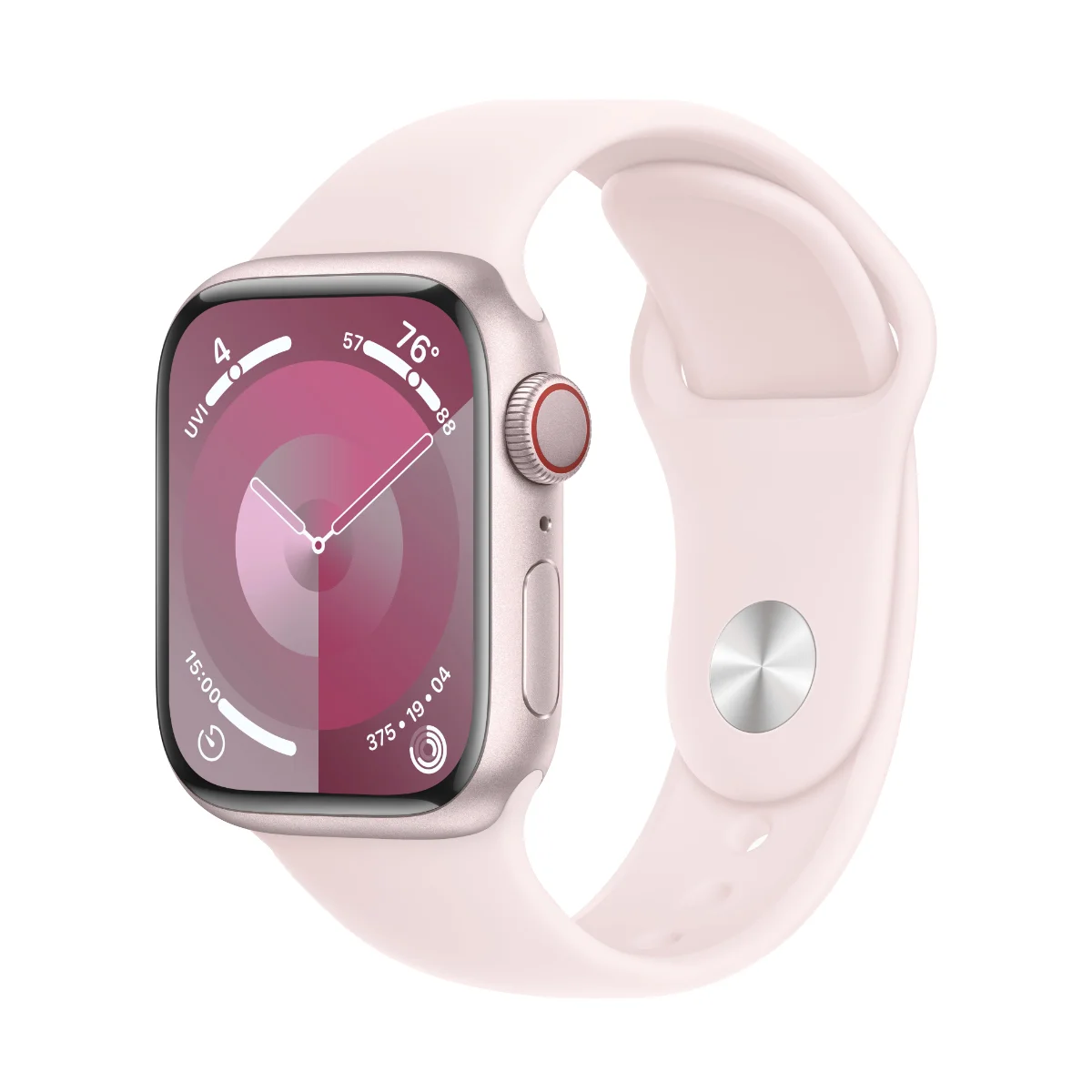 Смарт-часы Apple Watch Series 9 GPS+Cellular 41mm Pink Aluminum...
