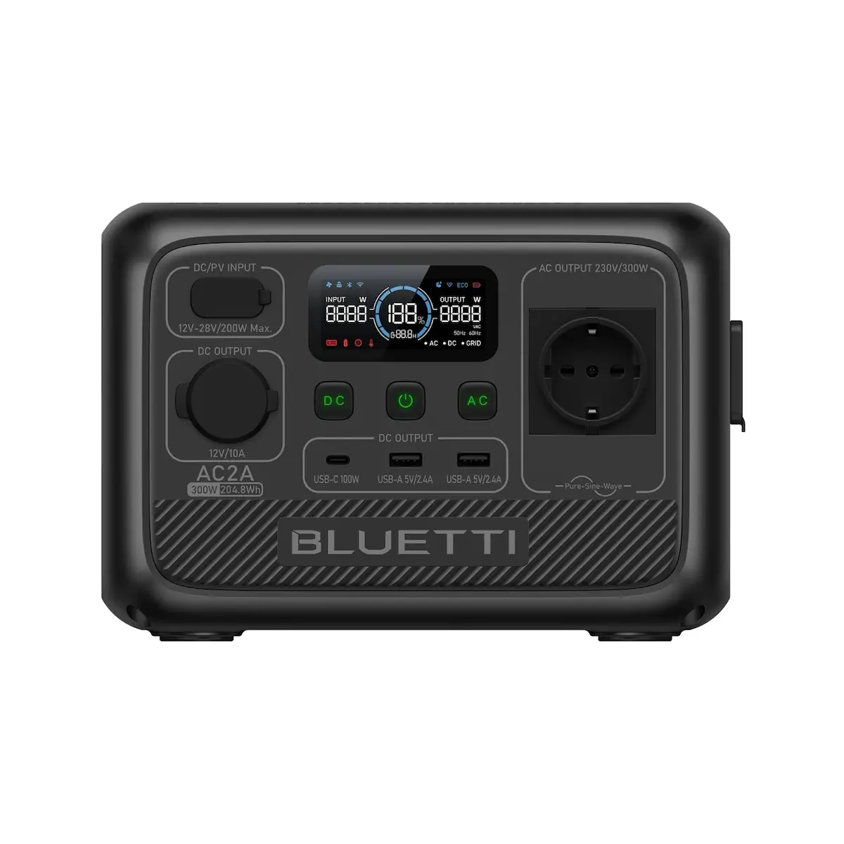 Зарядная станция BLUETTI AC2A Portable Power Station (205Wh)