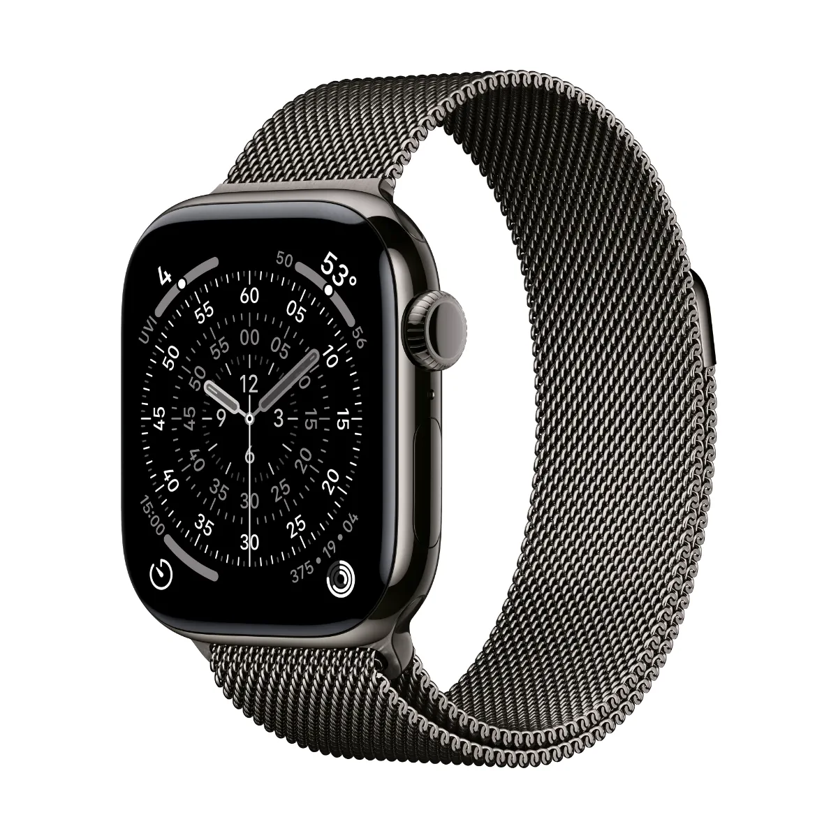 Часы Apple Watch Series 11 GPS+LTE 42mm Slate Titanium w Slate Milanese Loop MF9K4+MGJ14