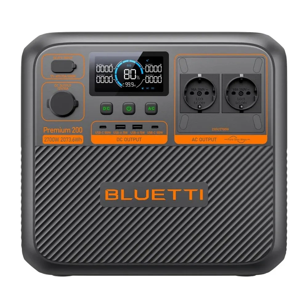 Зарядна станція BLUETTI Premium 200 V2 Portable Power Station (2073Wh)