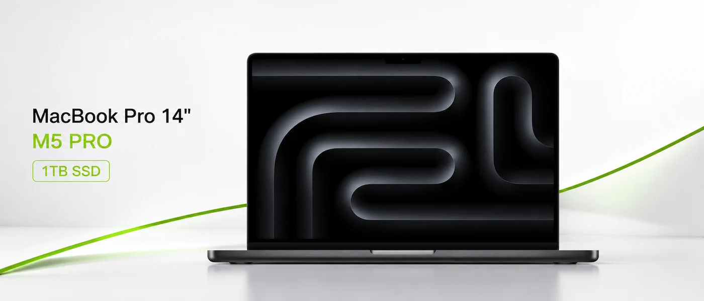 MacBook Pro 14 M5 Pro с накопителем 1 ТБ