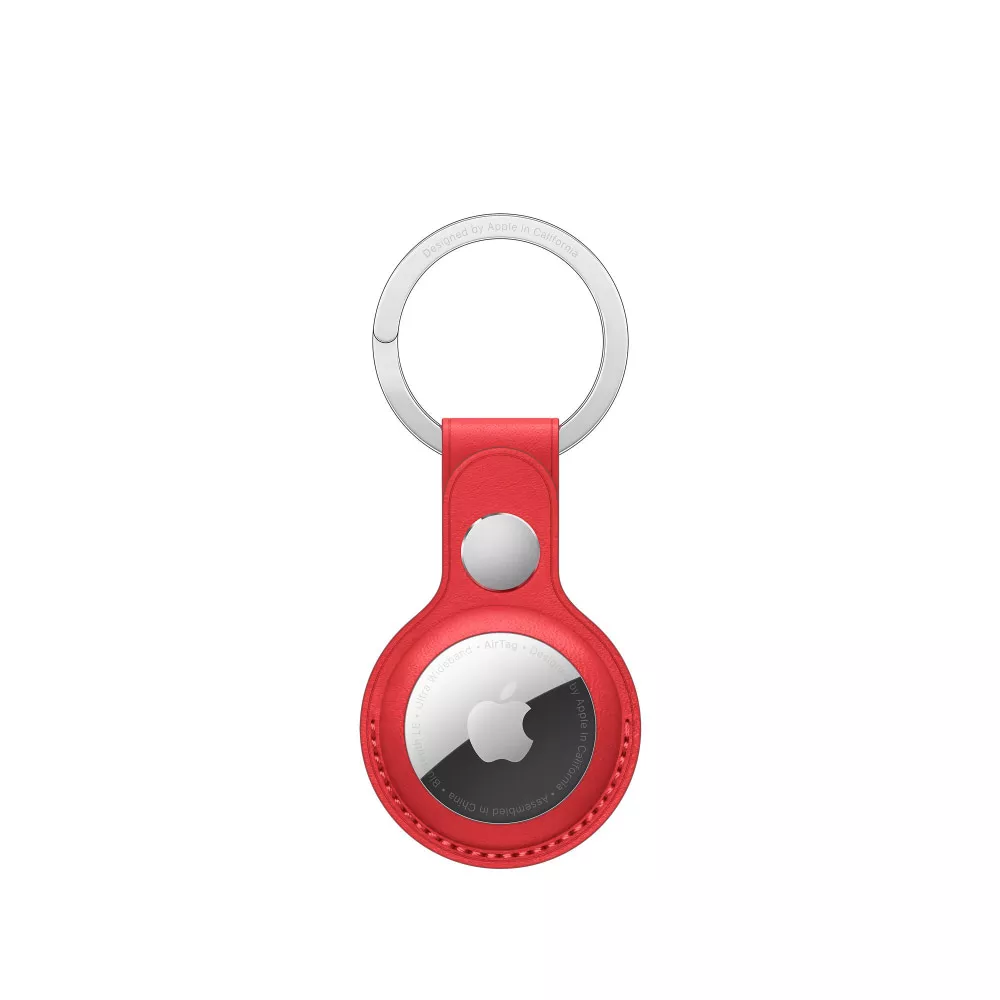 Чехол AirTag Leather Key Ring (PRODUCT) RED MK103
